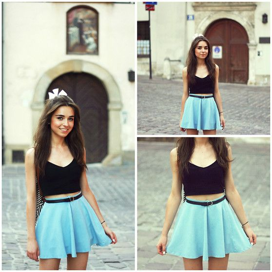TOPS FOR GIRLS TO STYLE WITH SKIRTS
