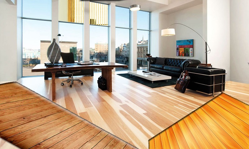 Vivify Interior With Posh Commercial Wood Flooring In London